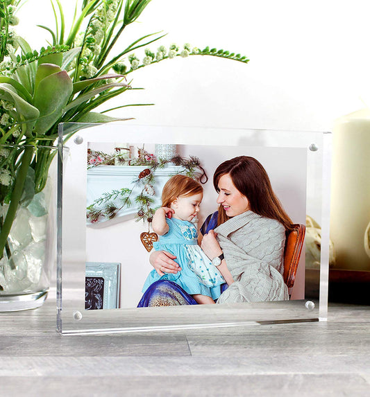 Beartrio 5x7” Acrylic Picture Frame - Multi-Pack