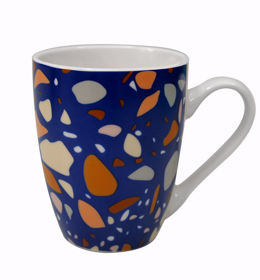 12 oz Mosaic Porcelain Coffee Mug Sets of 4