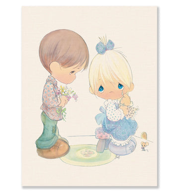 Precious Moments The Apology Canvas Art