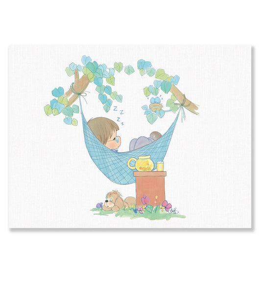 Precious Moments Lazy Days of Summer Canvas Art