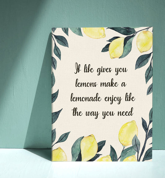 If Life Gives You Lemons