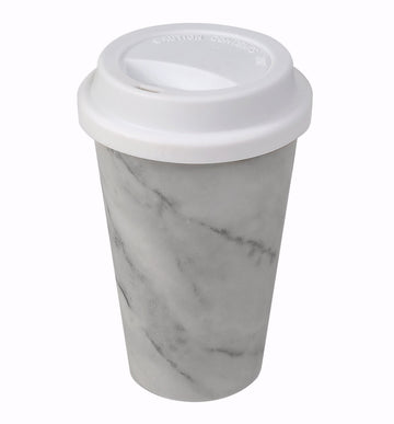 14 oz Modern Marble Travel Coffee Mug Sets of 4