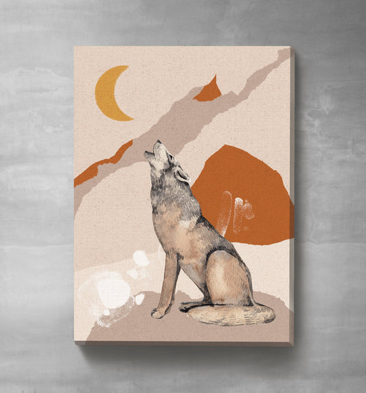 Torn Paper - Howling Wolf