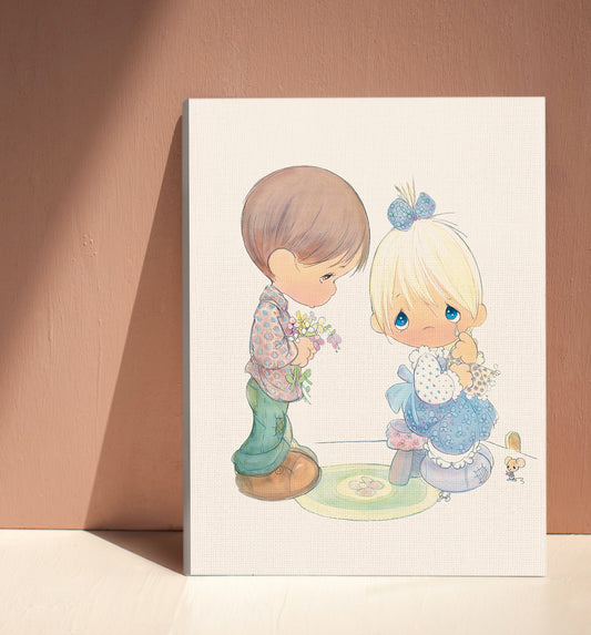 Precious Moments The Apology Canvas Art