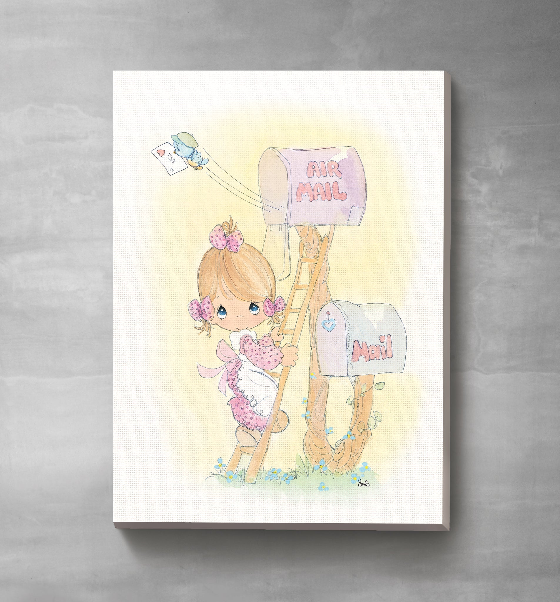 Precious Moments Share the Love Canvas Art