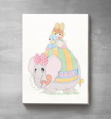 Precious Moments Day at the Circus Canvas Art