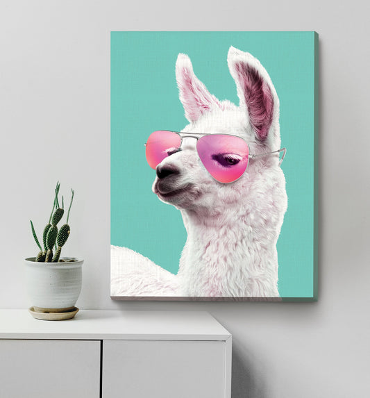 Pretty In Pink Llama