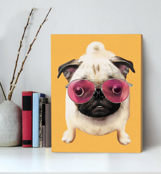 Pretty In Pink Pug