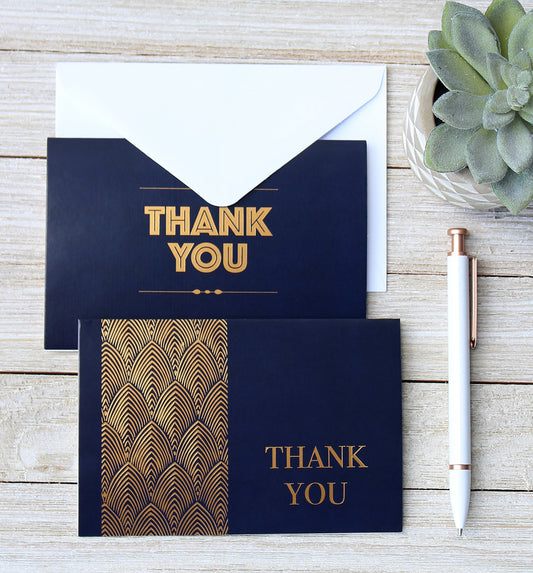 Cavepop Business Thank You Cards - 100 Pack Assortment